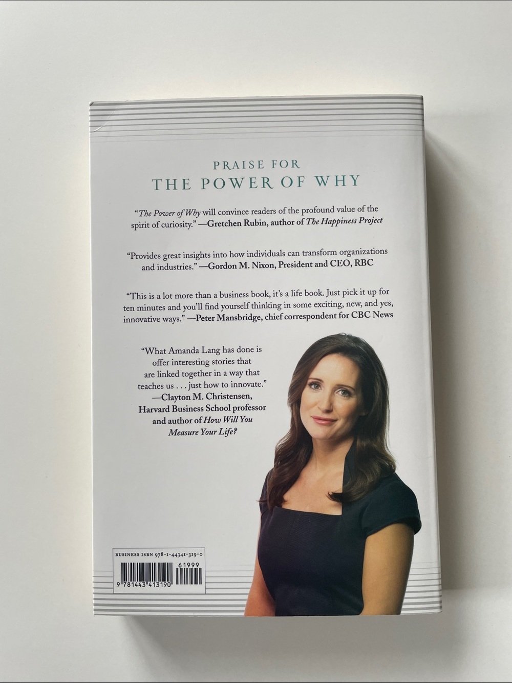 📚 3/25 The Power of Why by Amanda Lang | Paperback Book - Picture 3 of 6